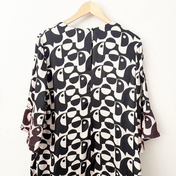 FARM RIO x ANTHROPOLOGIE | Geo Toucan Mini Dress - Picture 9 of 16